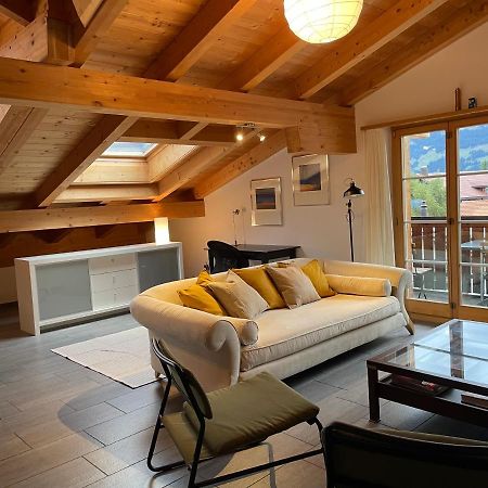 Attic In The Alps Apartment Luzein Exterior photo