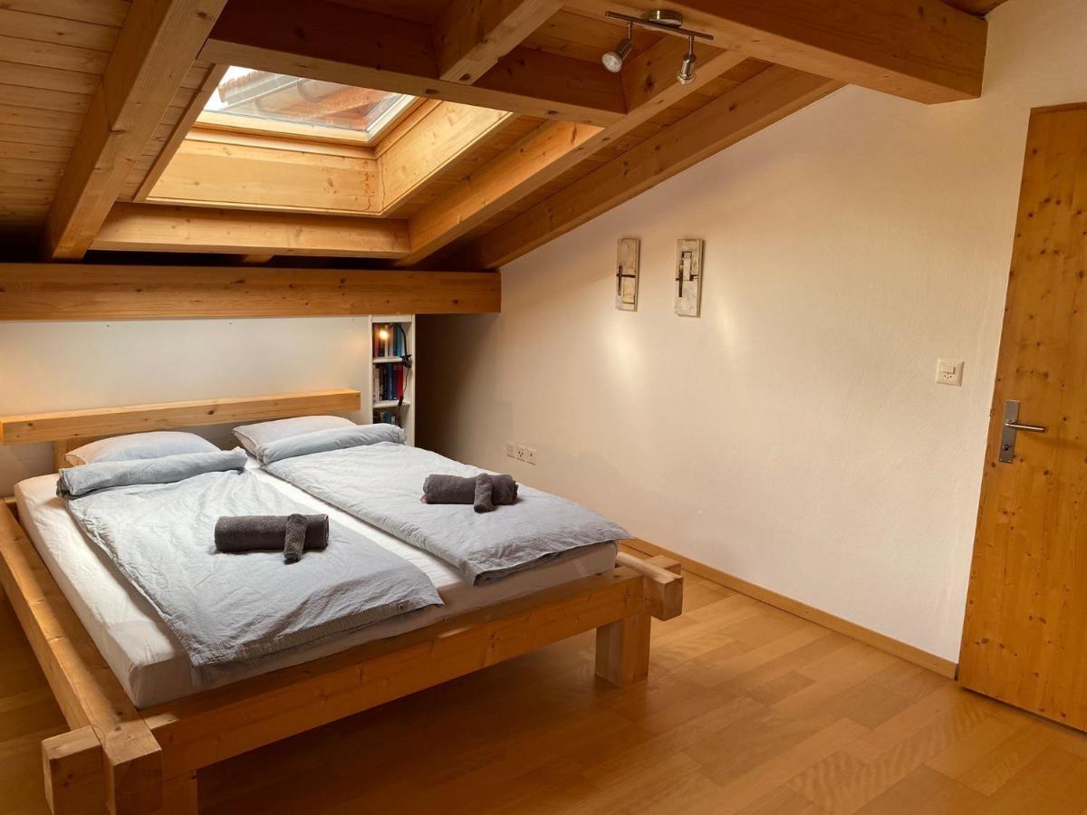 Attic In The Alps Apartment Luzein Exterior photo