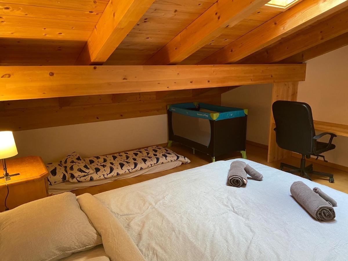 Attic In The Alps Apartment Luzein Exterior photo