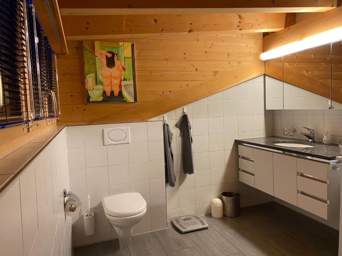 Attic In The Alps Apartment Luzein Exterior photo