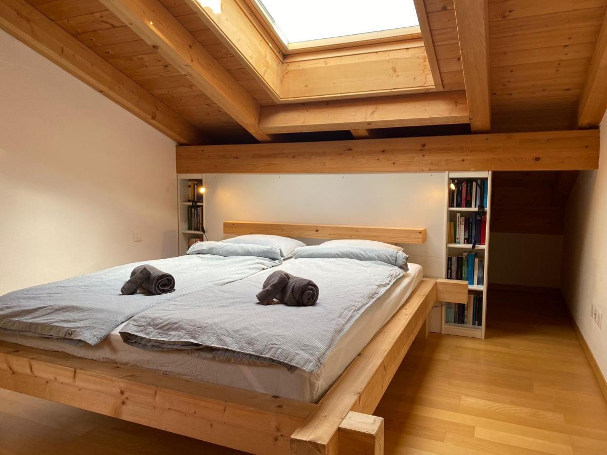 Attic In The Alps Apartment Luzein Exterior photo